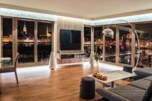 Nowoczesna aranżacja salonu